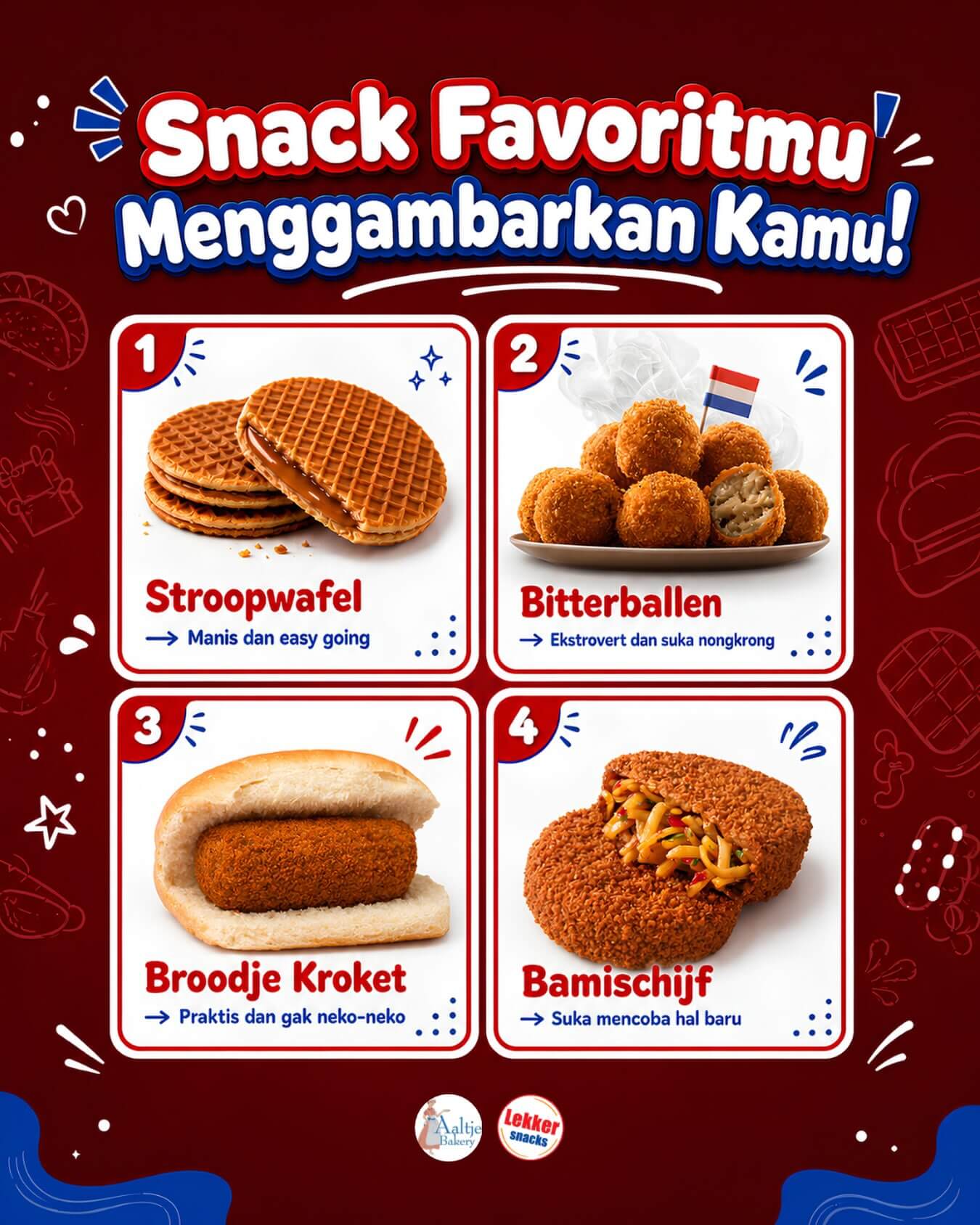 Lekker Snacks – Bitterballen & Kroket Authentic Belanda di Indonesia 01